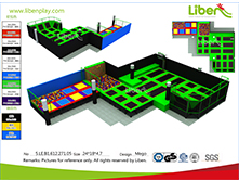 China best indoor trampoline park builder